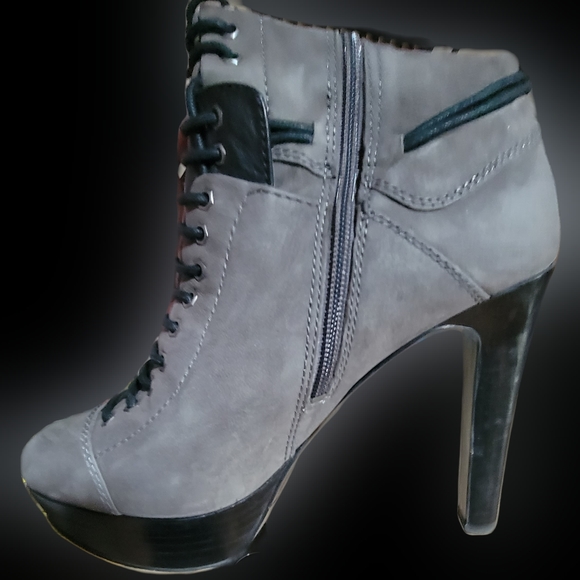 Nine West NWMYBOO DARK GREY/BLACK size 10M - Picture 8 of 10